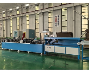 菏泽高频焊门窗铝隔条成型设备